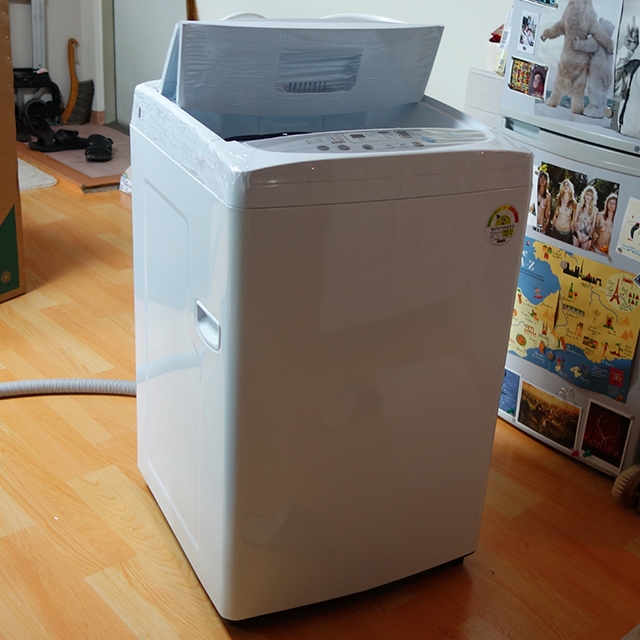 평 원룸 셀프 인테리어 대우 세탁기 공기방울 세탁기 6kg 1인용 소형 세탁기