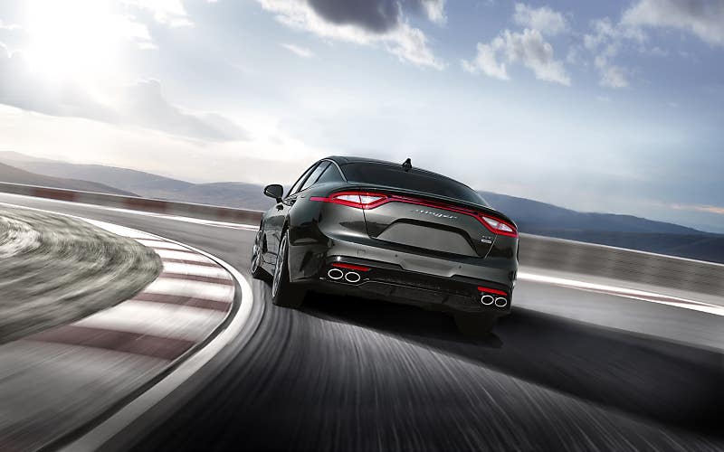 기아 스팅어, 서킷 체험행사 진행