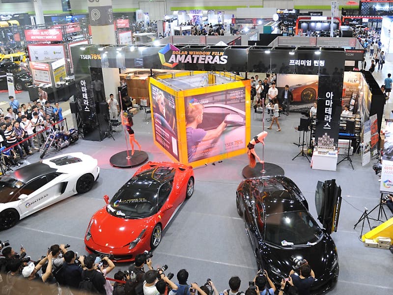 [2017 서울오토살롱] 경쟁 불붙은 프리미엄 틴팅 시장