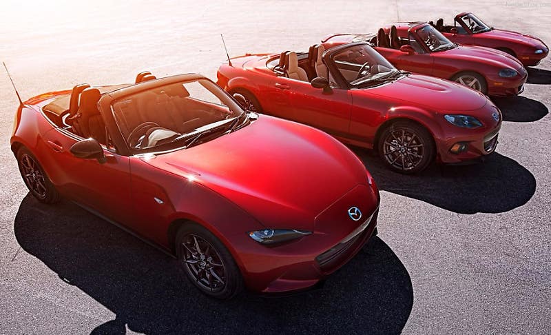 가성비 갑! 일본산 펀카 4인방