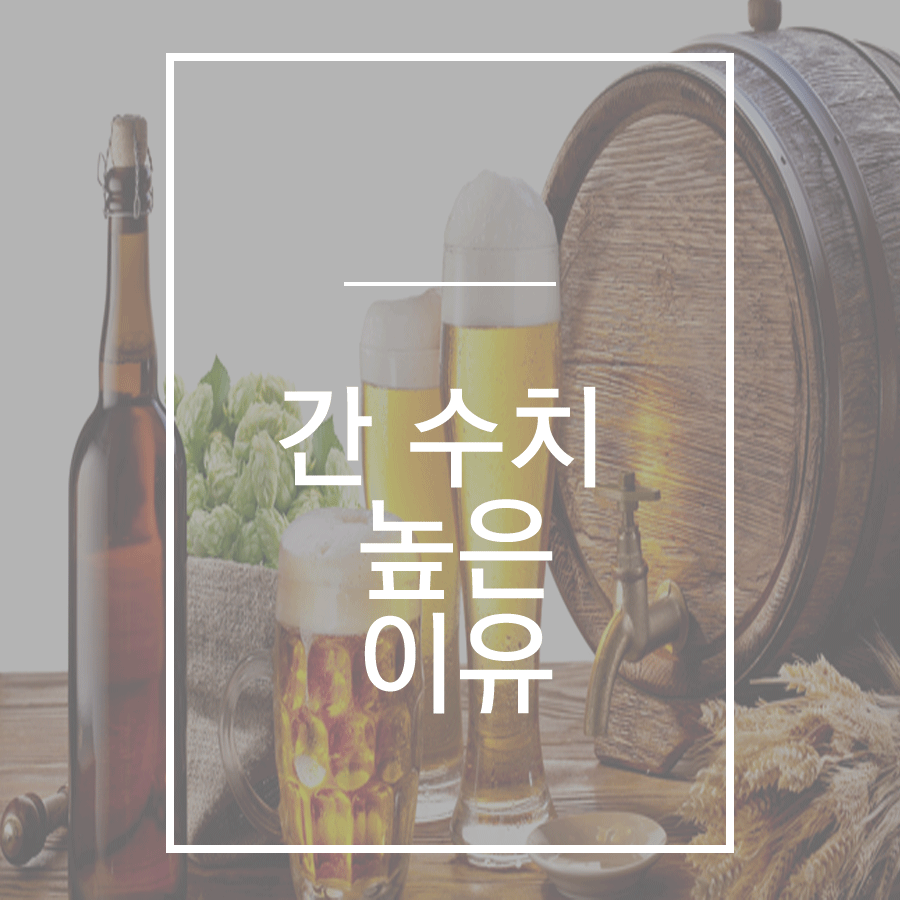 간수치 높은 이유 알아야해요 : 네이버 포스트
