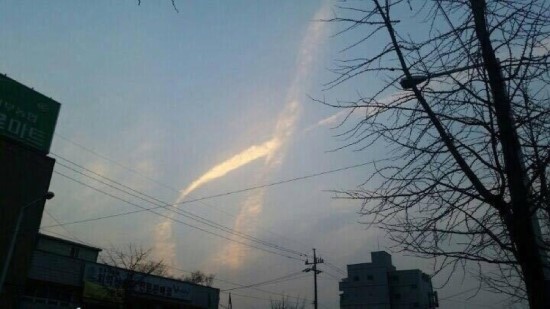 새월호 구름은 세월호 인양 완료의 염원을 담은 하늘의 메세지가 아닐까?