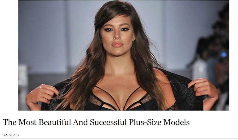 Hot Plus Size Models  List of Hottest Curvy Models