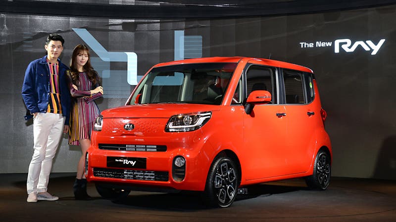 기아 레이 페이스리프트, 호랑이 코 그릴이 사라지다?