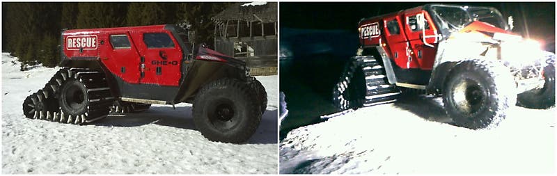 근미래 특수 목적 차량 엿보기