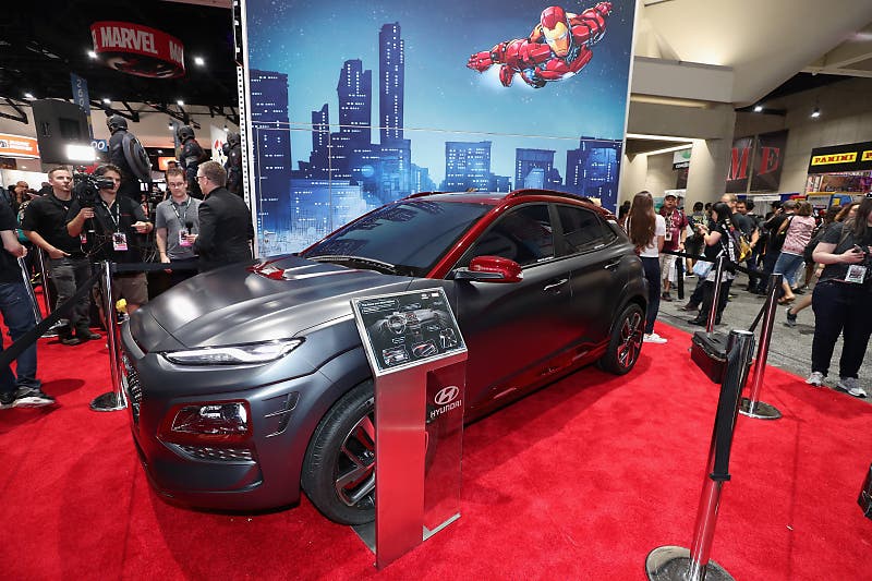 현대와 마블이 만났다! 양산형 ‘코나 아이언맨 에디션’ 공개