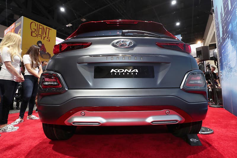 현대와 마블이 만났다! 양산형 ‘코나 아이언맨 에디션’ 공개