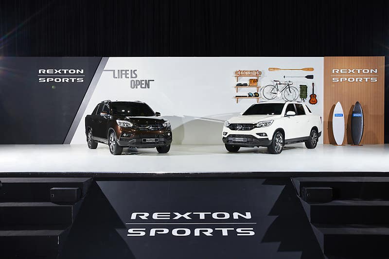 쌍용자동차, 렉스턴 스포츠 공식 출시