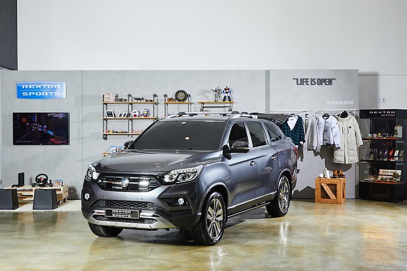 쌍용자동차, 렉스턴 스포츠 공식 출시