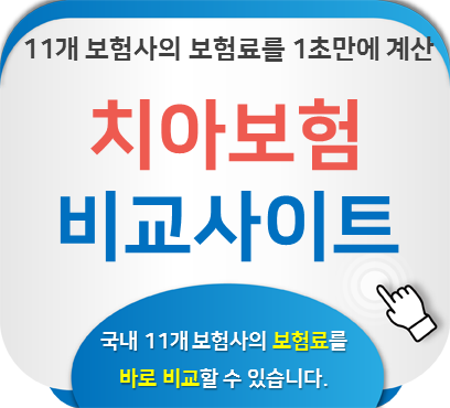 치아보험료비교 5