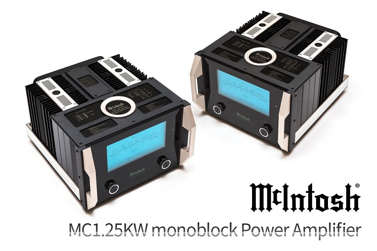 불멸의 스타 Mcintosh MC1.25KW Monoblock Power Amp : 네이버 포스트