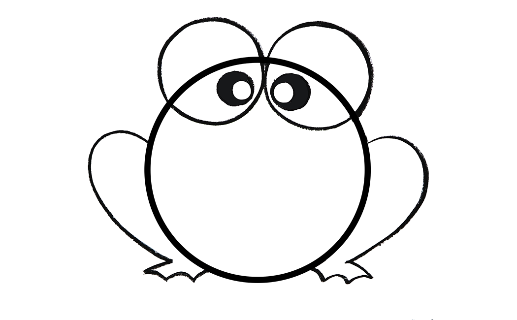 손그림 강좌 개구리 그리기 : 네이버 포스트