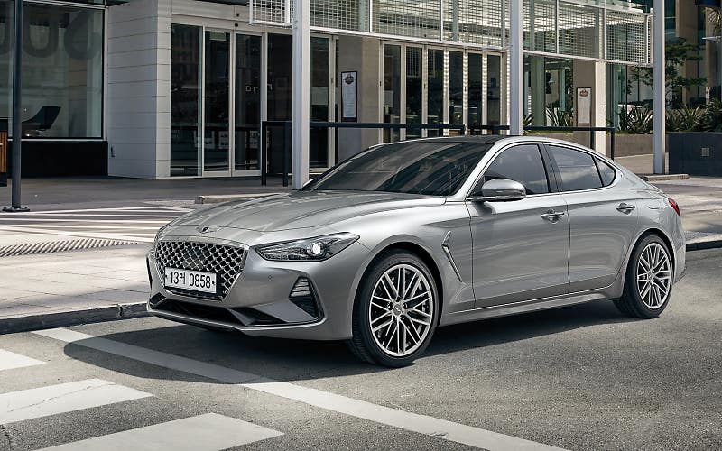 제네시스, 3D클러스터 적용한 2019 G70출시