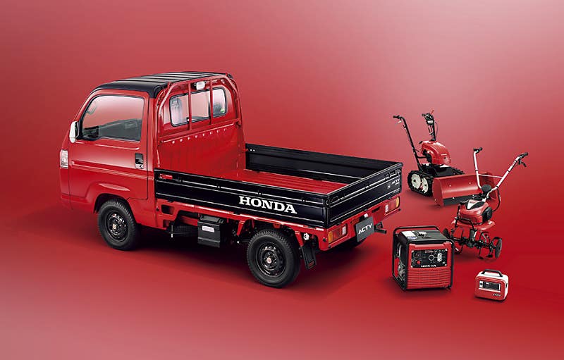 혼다 경상용 트럭의 전설 액티,
기념모델로 부활