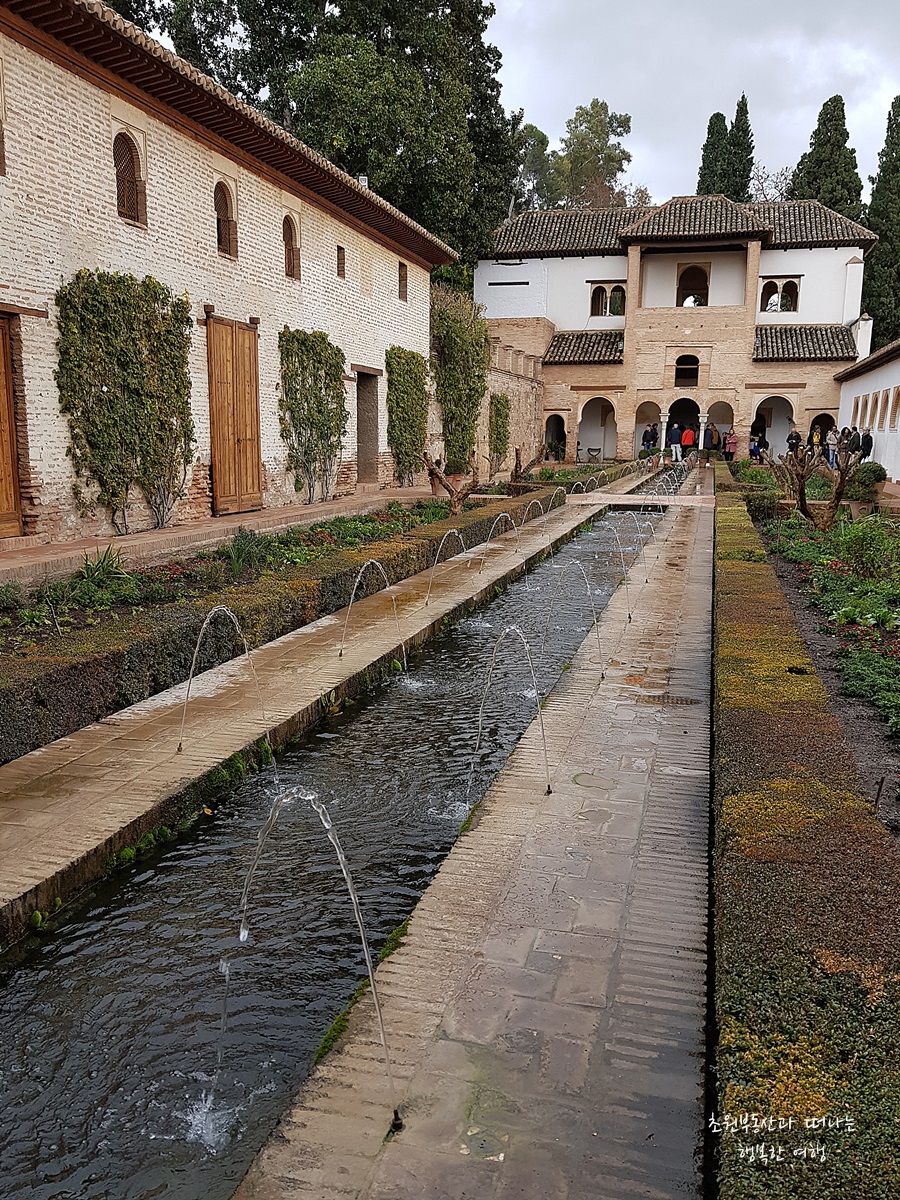 스페인여행 그라나다 알함브라궁전 여름별궁 헤네랄리페 정원 