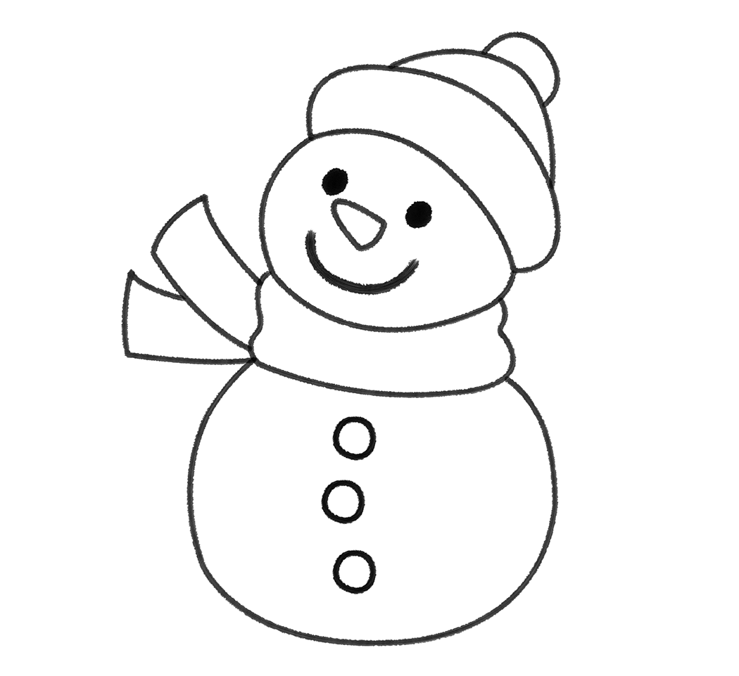 크리스마스이브 눈사람 그리기 : 네이버 포스트