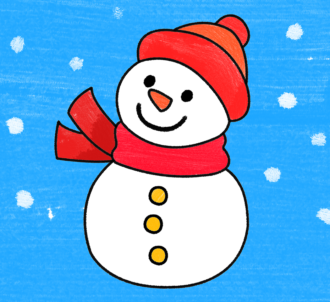 크리스마스이브 눈사람 그리기 : 네이버 포스트