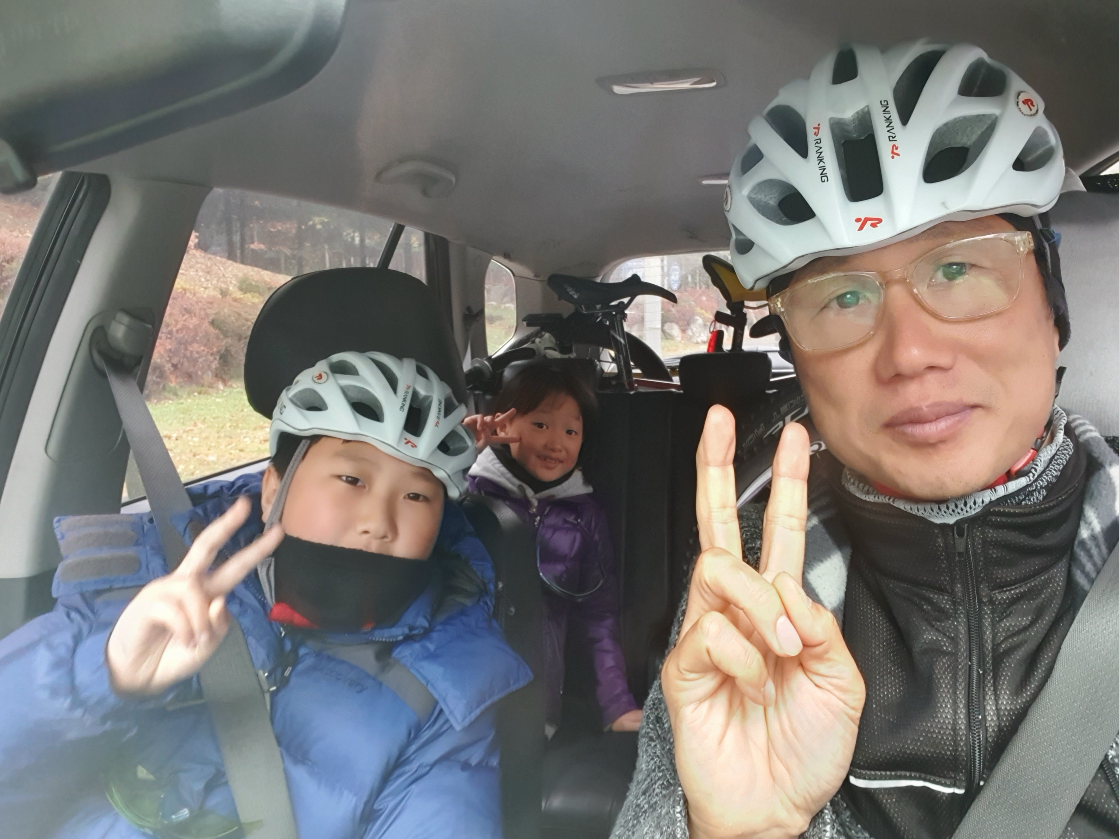 아들, 딸과 함께 하는 자전거 국토종주 - 다섯째날(밝은광장-> .. 경강교-> 신매대교)