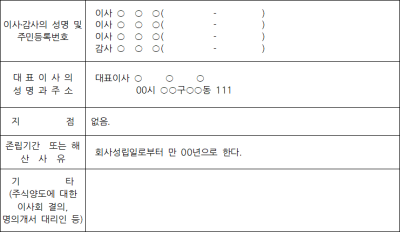 농업법인 설립 및 등록 신청요강 4