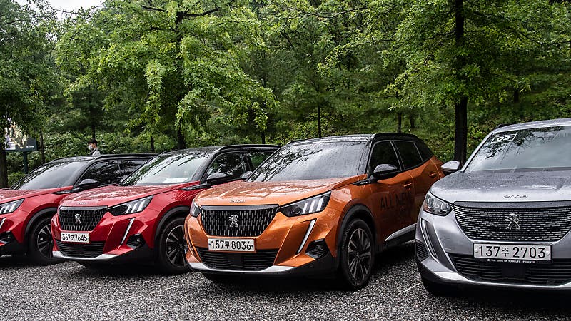 눈으로 맛있게 보는 뉴 푸조 2008! 빗속의 시승회