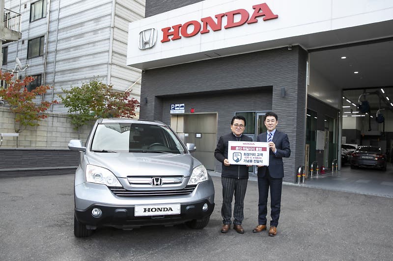 3세대 CR-V를 51.5만km나 타셨다고요?
혼다 마일리지 클럽 최장수 운전자