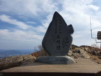 홍성 오서산의 갈대
