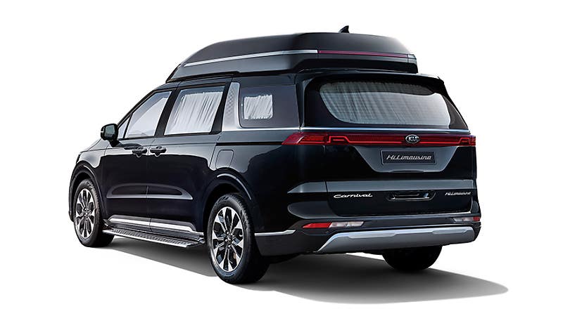 연예인 차량 최고 후보, 카니발 하이리무진 출시 6,066만 원부터