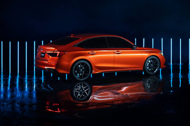 혼다 11세대 시빅 프로토타입 트위치로 공개