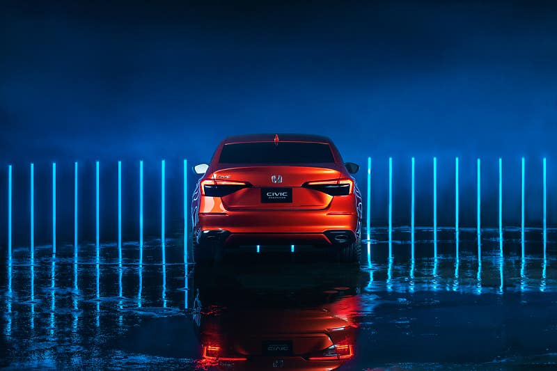 혼다 11세대 시빅 프로토타입 트위치로 공개