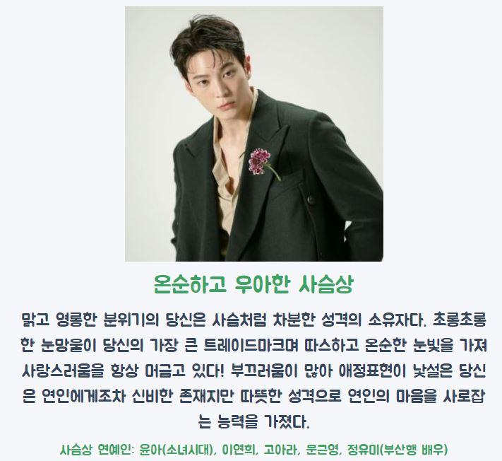 동물상 테스트 '당신의 동물상은?' 링크(주소) 바로가기 : 네이버 포스트