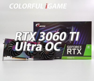 컬러풀 iGAME 지포스 RTX 3060 Ti Ultra OC D6 8GB