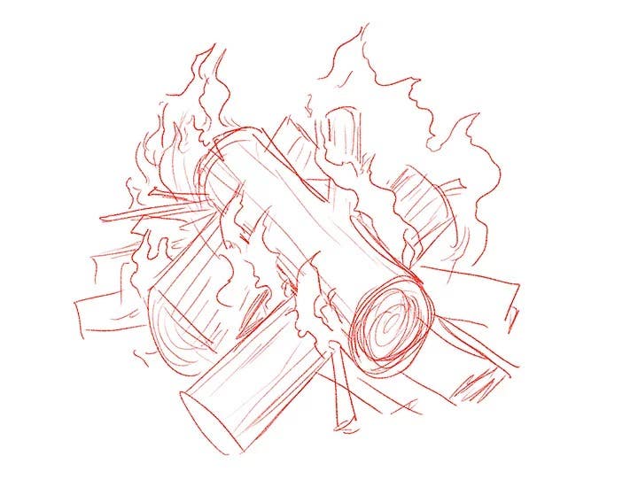 불꽃으로 십자가를 그리는 법