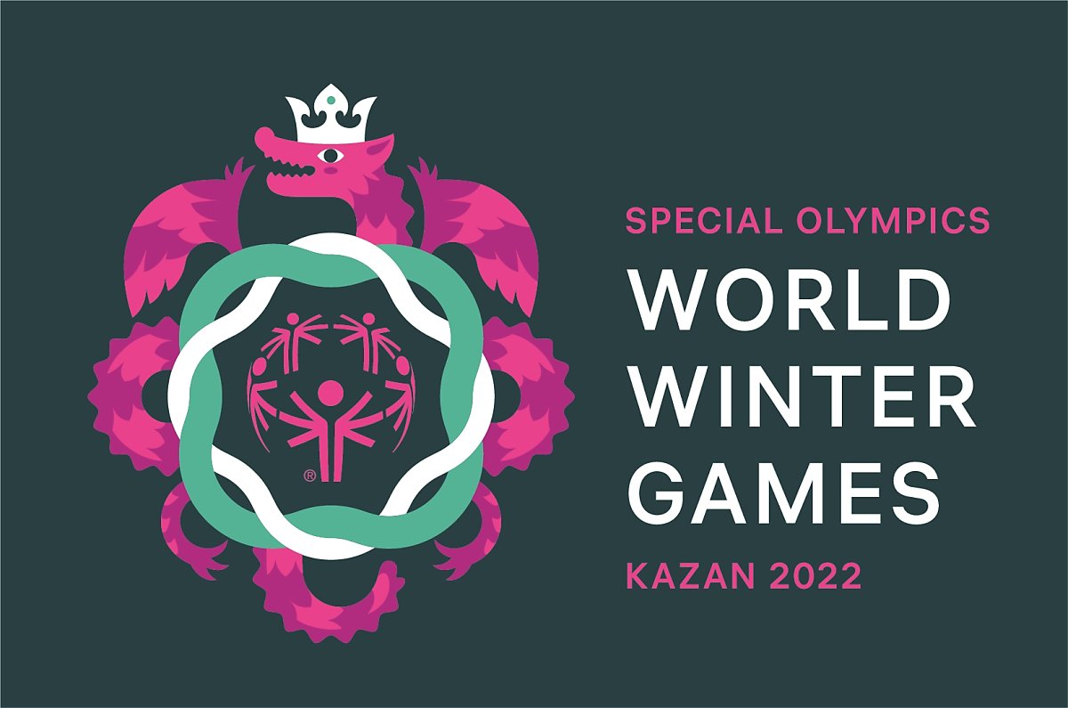 2022 카잔 동계 스페셜올림픽 로고그린
