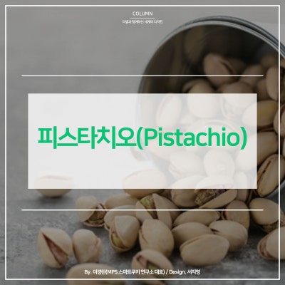 [외식칼럼] 피스타치오(Pistachio) : 네이버 포스트