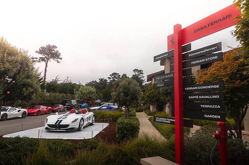 296 GTB의 북미 최초 데뷔,
페라리의 콩쿠르 델리강스 나들이