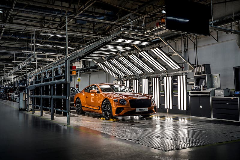 18년간 2번의 진화를 거친 벤틀리 컨티넨탈 GT, 누적 생산량 8만대 돌파!