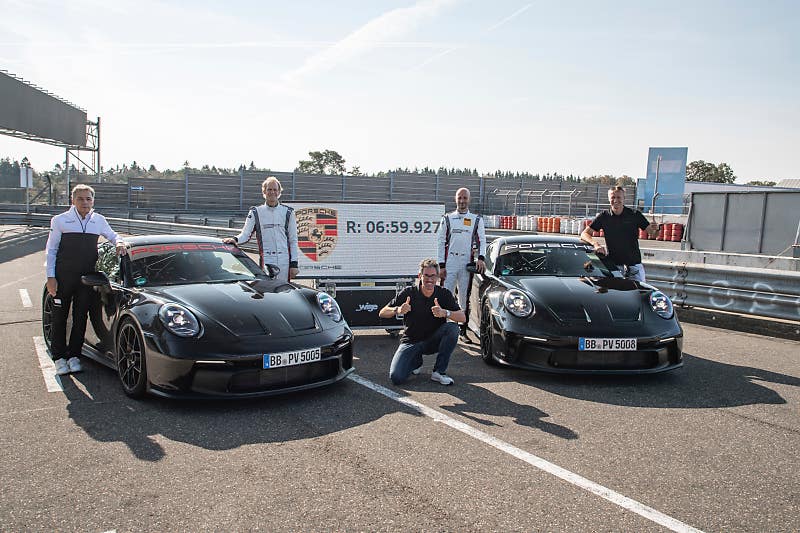 911 GT3, 미쉐린 PS 컵 2 신고 달린다