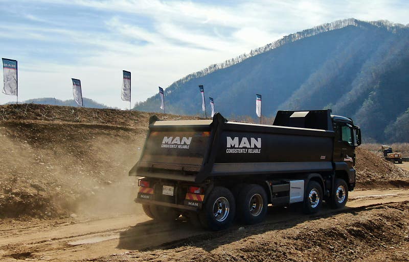 쉽게 할 수 없는 특별한 경험, MAN TGS 510 덤프트럭 시승