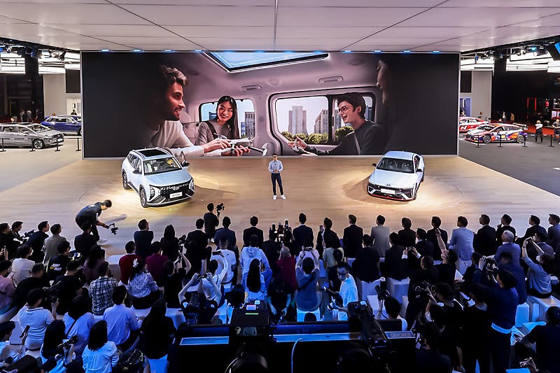 2023 상하이 국제모터쇼 현대차 부스