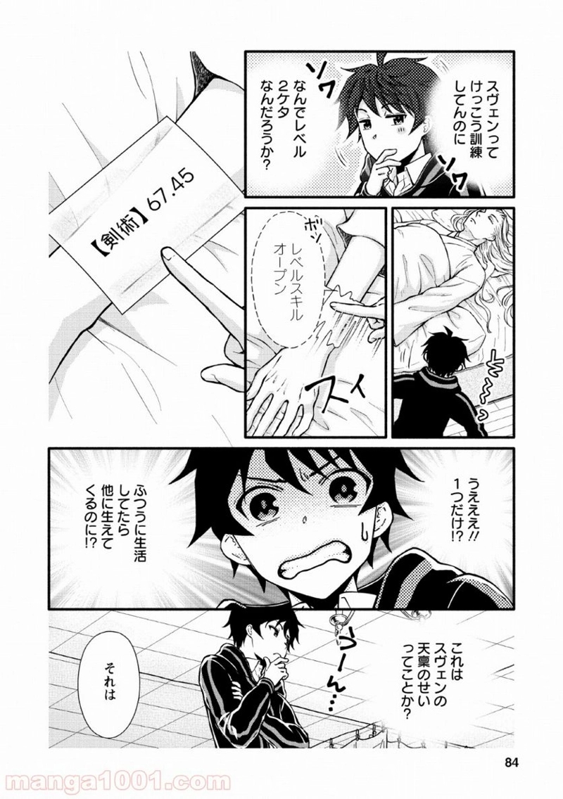 学園騎士のレベルアップ! 第3話 - Page 18