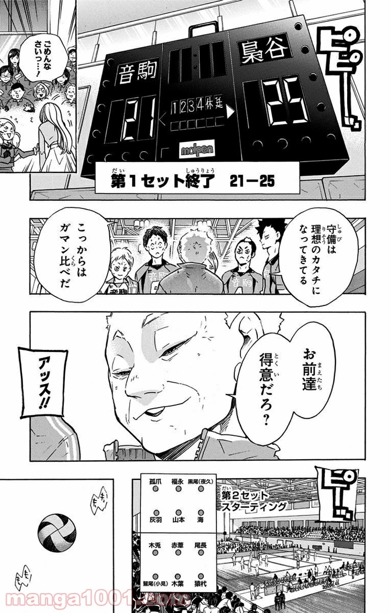 ハイキュー!! 第194話 - Page 6
