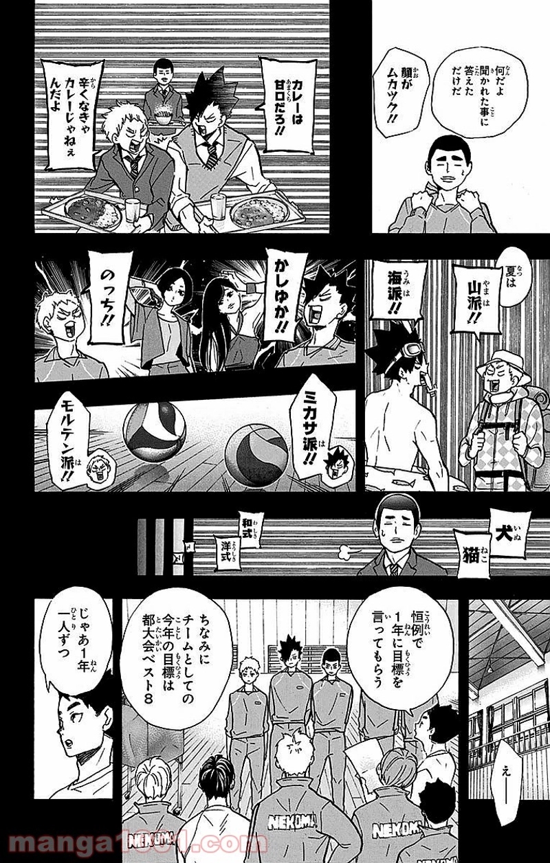 ハイキュー!! 第200話 - Page 8