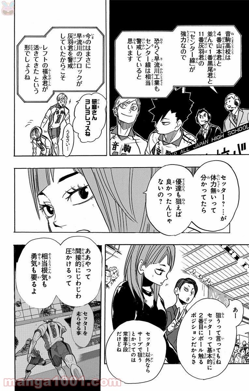 ハイキュー!! 第266話 - Page 4