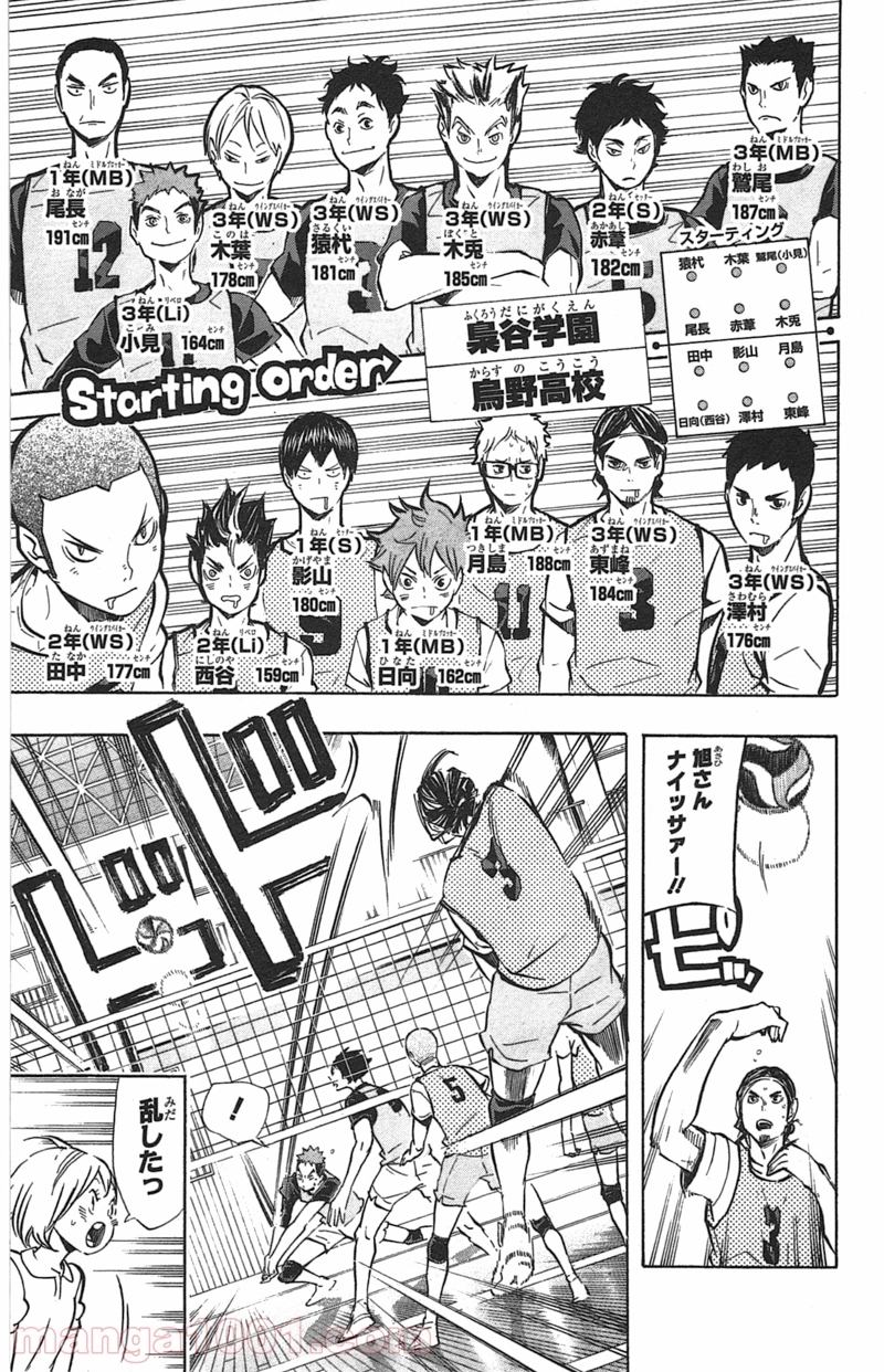 ハイキュー!! 第92話 - Page 10