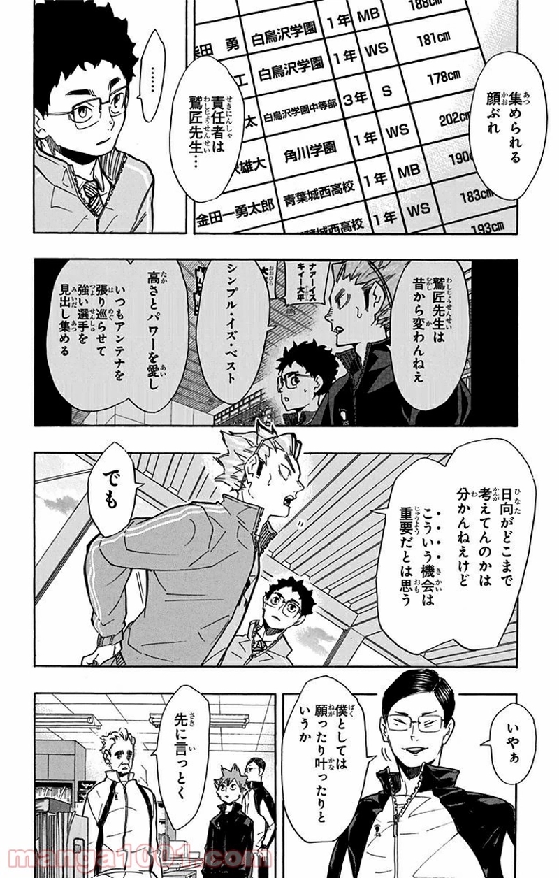 ハイキュー!! 第209話 - Page 13