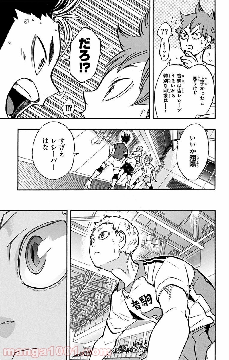 ハイキュー!! 第191話 - Page 21