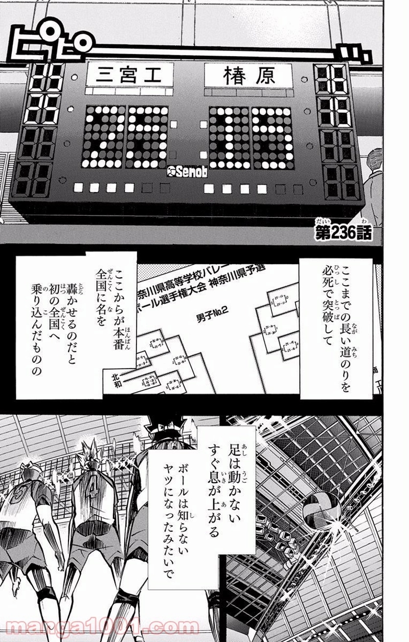 ハイキュー!! 第236話 - Page 1