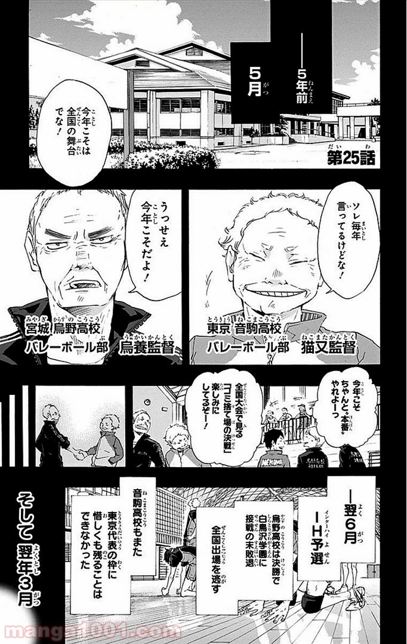 ハイキュー!! 第25話 - Page 2