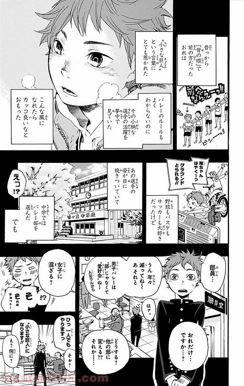 ハイキュー!! 第1話 - Page 25
