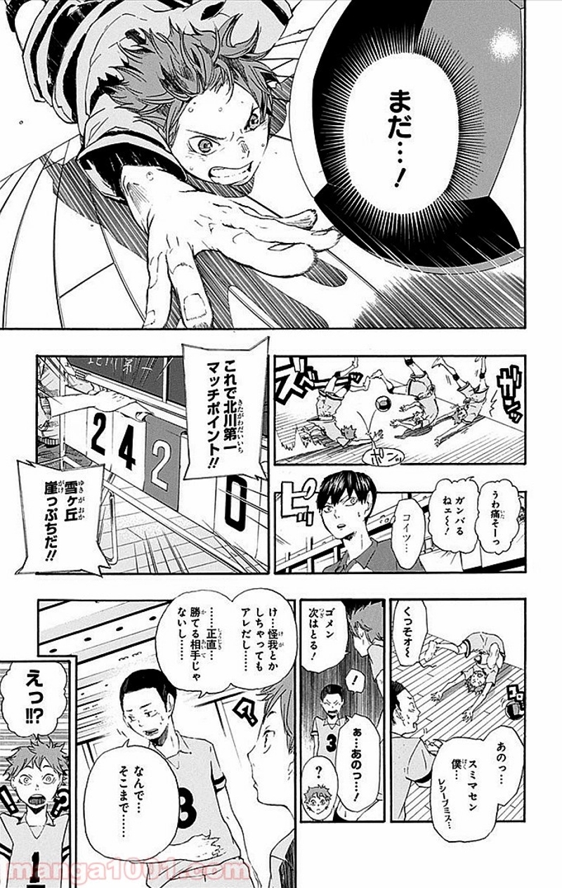 ハイキュー!! 第1話 - Page 35
